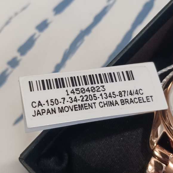 NWT! Rose Gold COACH Watch - Picture 5 of 14